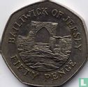Jersey 50 pence 1987 - Image 2