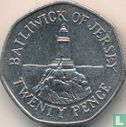 Jersey 20 pence 1990 - Afbeelding 2