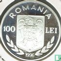 Roemenië 100 lei 1996 (PROOF) "Summer Olympics in Atlanta - Centenary of modern Olympic Games" - Afbeelding 1
