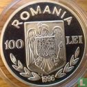 Romania 100 lei 1996 (PROOF) "Summer Olympics in Atlanta - Rowing" - Image 1