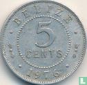 Belize 5 cents 1976 (aluminium) - Image 1