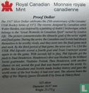 Canada 1 dollar 1997 (PROOF) "25th anniversary Canada vs USSR hockey series of 1972" - Image 3