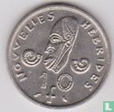 Nieuwe Hebriden 10 francs 1970 - Afbeelding 2