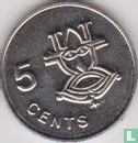 Salomonseilanden 5 cents 1978 - Afbeelding 2