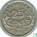 Seychellen 25 cents 1968 - Afbeelding 1