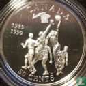 Canada 50 cents 1999 (PROOF) "60th anniversary Death of James Naismith - inventor of basketball" - Image 1