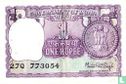 India 1 Rupee 1977 - Afbeelding 1