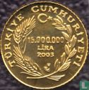 Turquie 15.000.000 lira 2003 (BE) "Nemrud" - Image 1