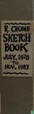 R. Crumb Sketchbook July 1978 to Nov. 1983 - Afbeelding 3