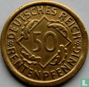 Empire allemand 50 rentenpfennig 1924 (J) - Image 2