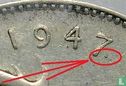 Canada 25 cents 1947 (punt na jaartal) - Afbeelding 3