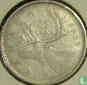 Canada 25 cents 1953 (zonder schouderriem) - Afbeelding 1