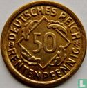 Empire allemand 50 rentenpfennig 1924 (G) - Image 2