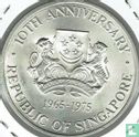 Singapore 10 dollars 1975 "10th anniversary of Independence" - Image 1