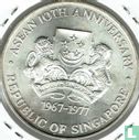 Singapore 10 dollars 1977 "10th anniversary of ASEAN" - Afbeelding 1