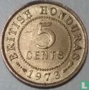 Honduras britannique 5 cents 1973 - Image 1