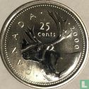 Canada 25 cents 2000 (nikkel - zonder W) - Afbeelding 1
