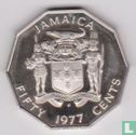 Jamaica 50 cents 1977 - Afbeelding 1