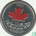 Canada 25 cents 2001 (PROOFLIKE) "Canada day" - Afbeelding 1