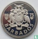 Barbados 2 dollars 1975 (PROOF) - Image 1
