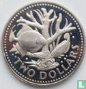 Barbados 2 dollars 1975 (PROOF) - Image 2