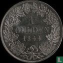 Bavaria 1 gulden 1844 - Image 1