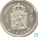 Nederlands-Indië ¼ gulden 1907 - Afbeelding 1