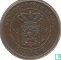 Indes néerlandaises 2½ cent 1908 - Image 1