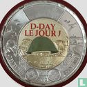 Canada 2 dollars 2019 (coloré) "75th anniversary of D-Day" - Image 1