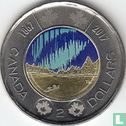 Kanada 2 Dollar 2017 (gefärbt) "150th anniversary of Canadian Confederation - Dance of the spirits" - Bild 1