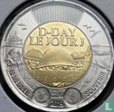 Canada 2 dollars 2019 (colourless) "75th anniversary of D-Day" - Image 1