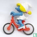 Smurfette on bike  - Image 2