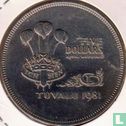 Tuvalu 5 dollars 1981 "Royal Wedding of Prince Charles and Lady Diana" - Afbeelding 1