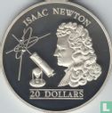 Tuvalu 20 Dollar 1993 (PP) "Sir Isaac Newton" - Bild 2