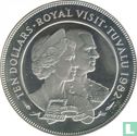 Tuvalu 10 dollars 1982 "Royal Visit" - Afbeelding 1