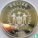 Belize 25 dollars 1983 (PROOF) "30th anniversary Coronation of Queen Elizabeth II" - Image 1
