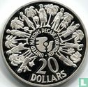 Belize 20 Dollar 1985 (PP) "United Nations - Decade for women" - Bild 2
