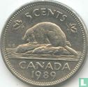 Canada 5 cents 1989 - Image 1