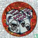 Skulls on dice - Afbeelding 1