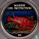 Cook Islands 5 dollars 2000 (PROOF) "Marine life protection" - Image 2