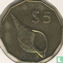 Cook-Inseln 5 Dollar 1988 - Bild 2