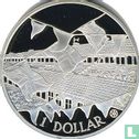 Cook Islands 1 dollar 2002 (PROOF) "50th anniversary Accession of Queen Elizabeth II" - Image 2