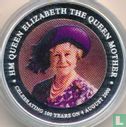 Cookeilanden 1 dollar 2000 (PROOF) "100th anniversary of the Queen Mother" - Afbeelding 2