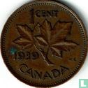 Canada 1 cent 1939 - Image 1