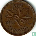 Canada 1 cent 1937 - Image 1