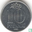DDR 10 pfennig 1990 - Afbeelding 1