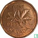 Canada 1 cent 1985 (blunt 5) - Image 1