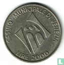 Italië 2000 Lire - Casino Municipale Venice - Afbeelding 1