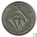 Italië 2000 Lire - Casino Municipale Venice - Afbeelding 2