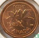 Canada 1 cent 1985 (puntige 5) - Afbeelding 1